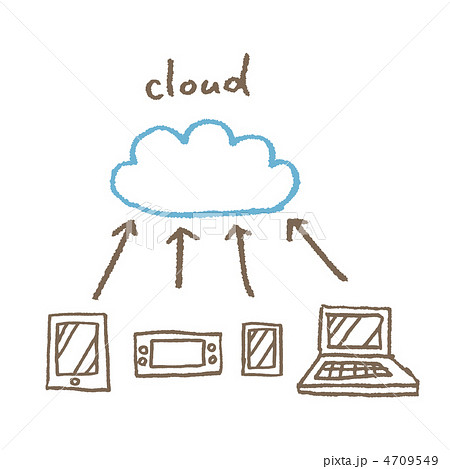 クラウドのイラスト素材 4709549 Pixta