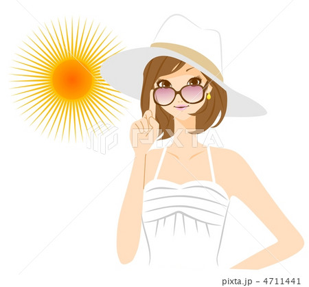 日差し　紫外線 4711441