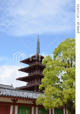四天王寺五重塔 4712432