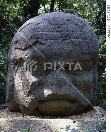 ラ・ベンタ遺跡公園老戦士の巨石人頭像 ラ・ベンタ遺跡公園老戦士の巨石人頭像 4715189