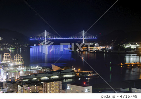 長崎港の夜景 4716749