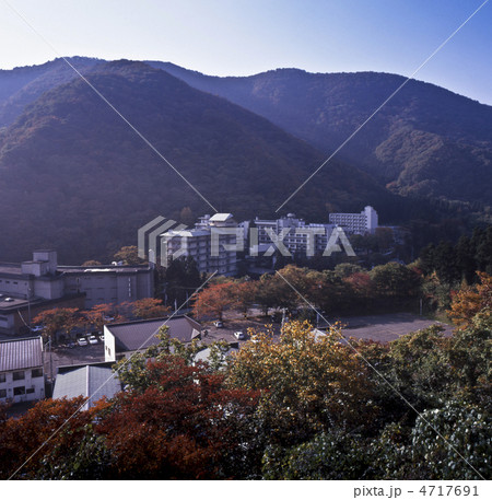 秋の作並温泉街 秋の作並温泉街 4717691