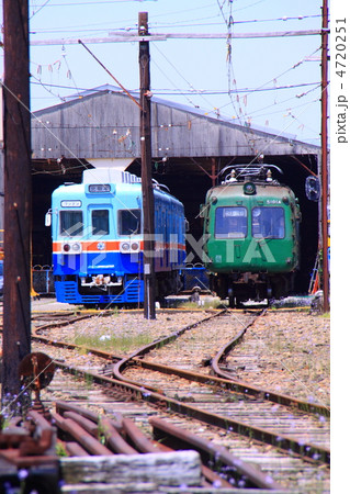 新旧菊池電車 新旧菊池電車 4720251