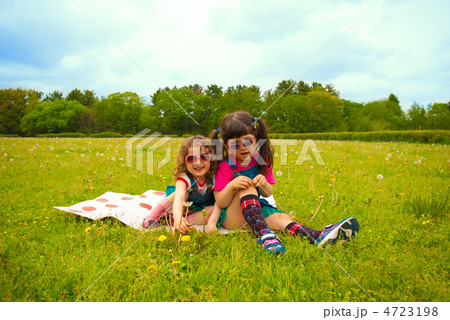 たんぽぽ畑のピクニックB たんぽぽ畑のピクニックB 4723198