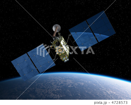 Modern navigation satellite Modern navigation satellite 4728573
