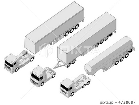 semi-truck set semi-truck set 4728687