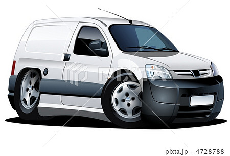 cartoon delivery van 4728788