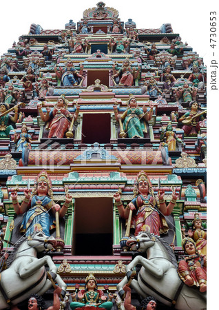 マレーシアーのマハ・マリアマン寺院 マレーシアーのマハ・マリアマン寺院 4730653