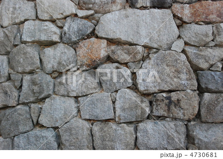 富山城の「石垣」（富山城址公園／富山県富山市丸の内） 4730681