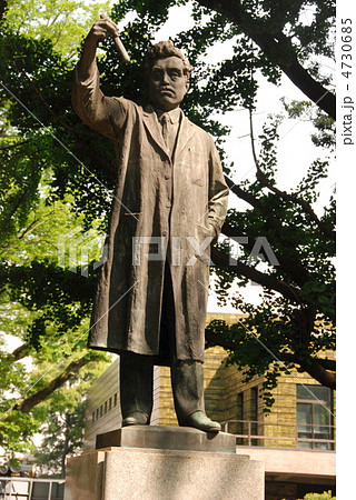 「野口英世」の像（上野恩賜公園／東京都台東区） 4730685