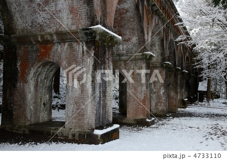 南禅寺水路閣の雪景色 南禅寺水路閣の雪景色 4733110