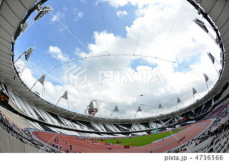 ロンドンオリンピックスタジアムの写真素材