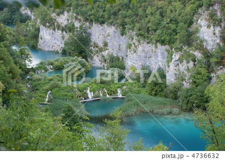 クロアチア プリトヴィッツェ湖 クロアチア プリトヴィッツェ湖 4736632
