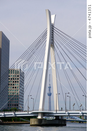 中央大橋とスカイツリー 4741351
