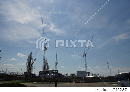 チェルノブイリ原発 カバー工事現場 チェルノブイリ原発 カバー工事現場 4742287