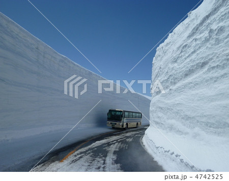 立山・室堂　雪の大谷 4742525