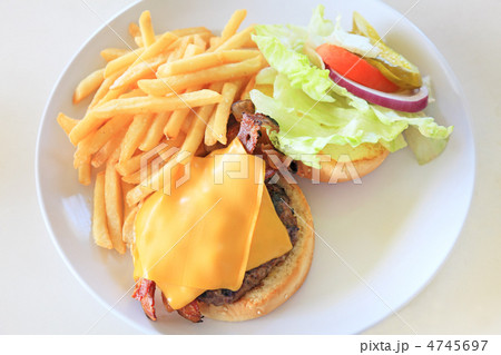 ビックでおいしいアメリカンハンバーガー 4745697