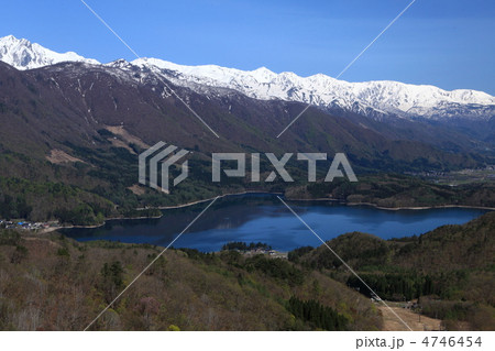 権現山から青木湖を望む 権現山から青木湖を望む 4746454
