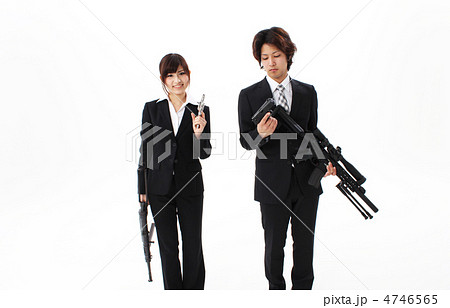 武装するビジネスマン「 4746565