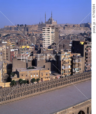 モハメッド・アリ・モスク遠望と街並 4746984