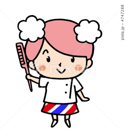 理容室のイラスト素材