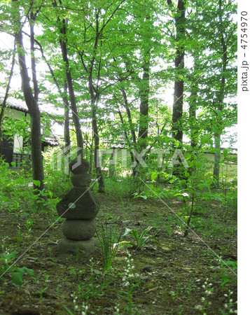 松本民芸館の石塔 松本民芸館の石塔 4754970