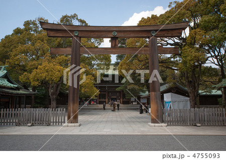 明治神宮鳥居 4755093