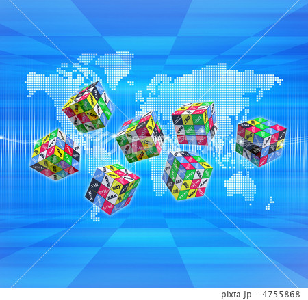 インターネットのキューブ／ホームページ 4755868