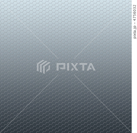 Silver metal background with hexagon 4756032