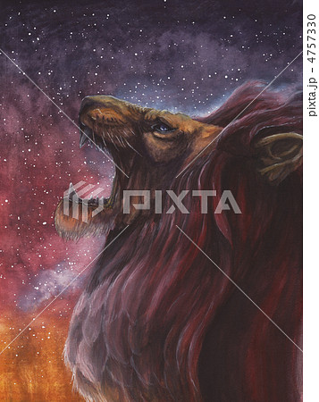 獅子座イラスト 4757330