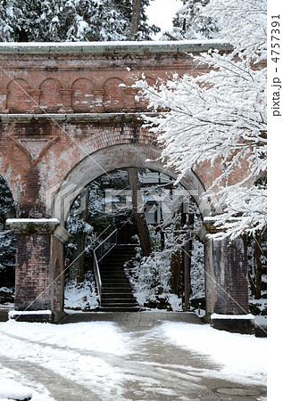 南禅寺水路閣の雪景色 南禅寺水路閣の雪景色 4757391