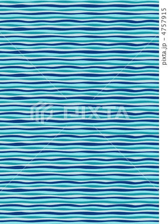 夏の海 涼しげな風のイラスト素材