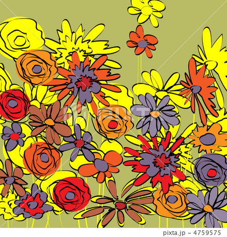 art floral ornament vintage background 4759575