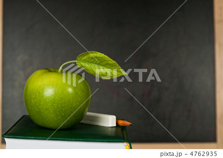 Apple against blackboard Apple against blackboard 4762935
