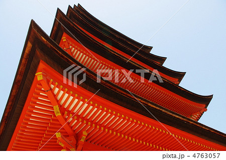 厳島神社五重塔 4763057