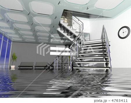 the modern office hall in Insurance case 4763411