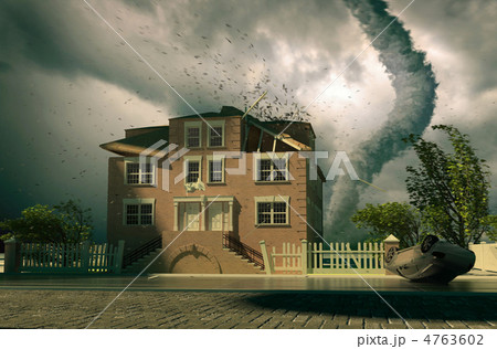 tornado over the house 4763602