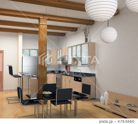 the modern kitchen 4763660