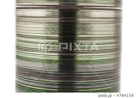 Pile CD disk on spindel Pile CD disk on spindel 4764158