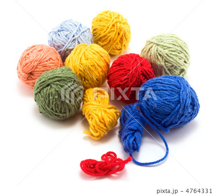 Ball of the colour threads 4764331