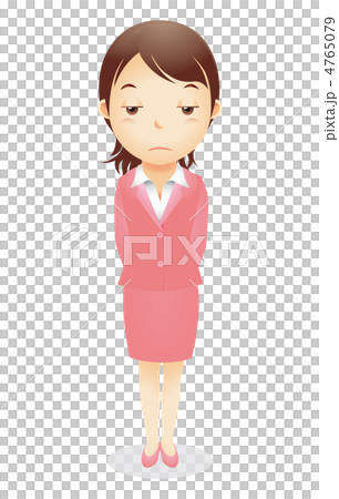 ビジネス女性イラスト 4765079