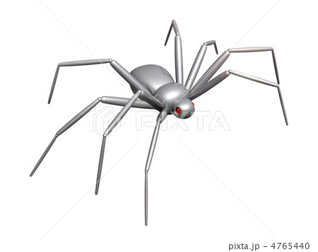 3d spider of their chromeplated metal 4765440