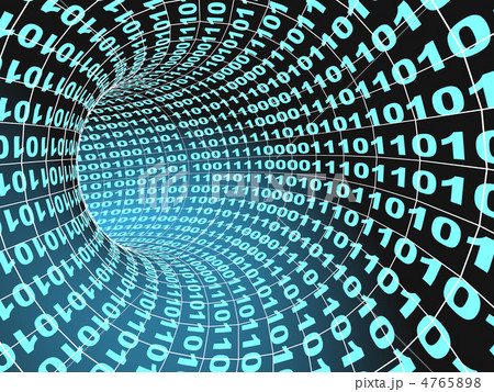 Internet concept -  3d abstract tunnel 4765898