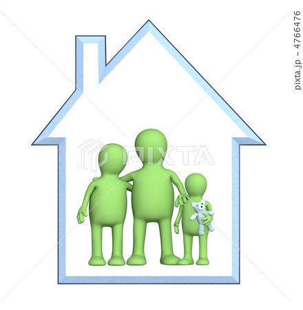 Happy family in the house 4766476