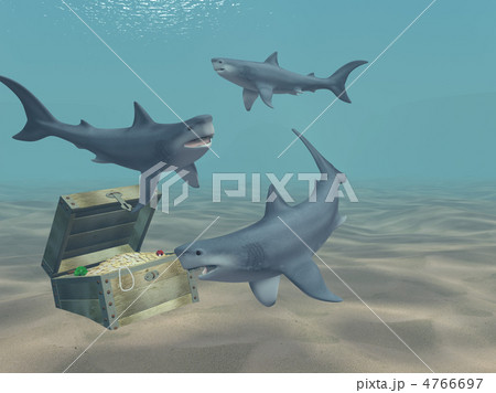 3d sharks 4766697
