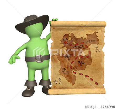 Pirate with ancient map Pirate with ancient map 4766990