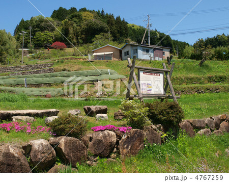 岐阜・上代田棚田(案内板) 岐阜・上代田棚田(案内板) 4767259