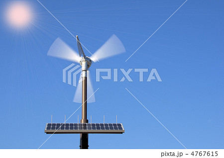 風力と太陽光発電 4767615