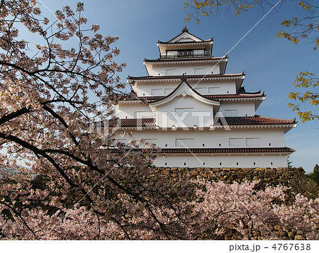 桜咲く鶴ヶ城 4767638