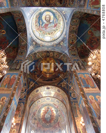 サンクトペテルブルグ 血の上の救世主教会 天井 サンクトペテルブルグ 血の上の救世主教会 天井 4768808